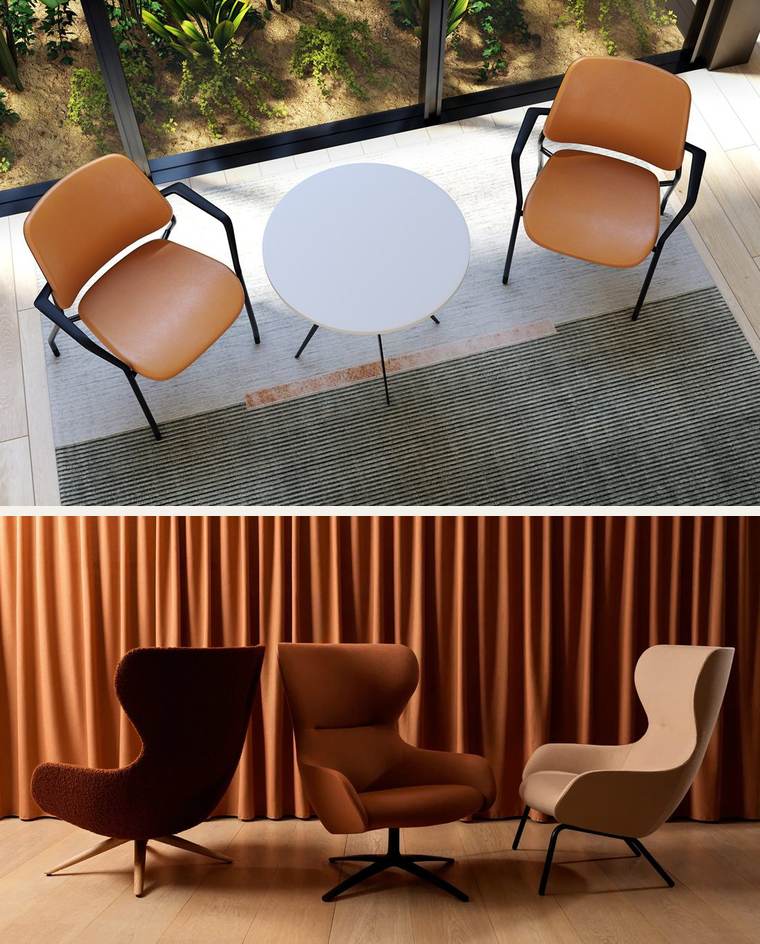 Amelia – Lounge chair.